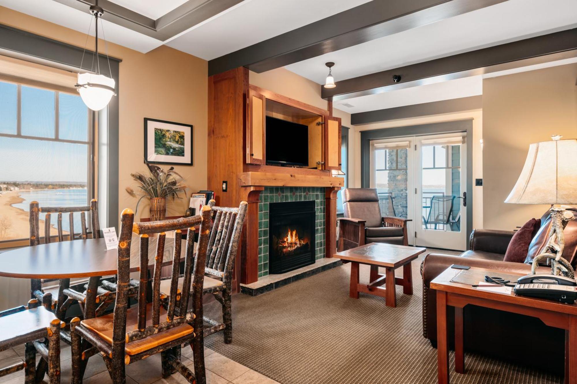 Tamarack Lodge Traverse City Oda fotoğraf